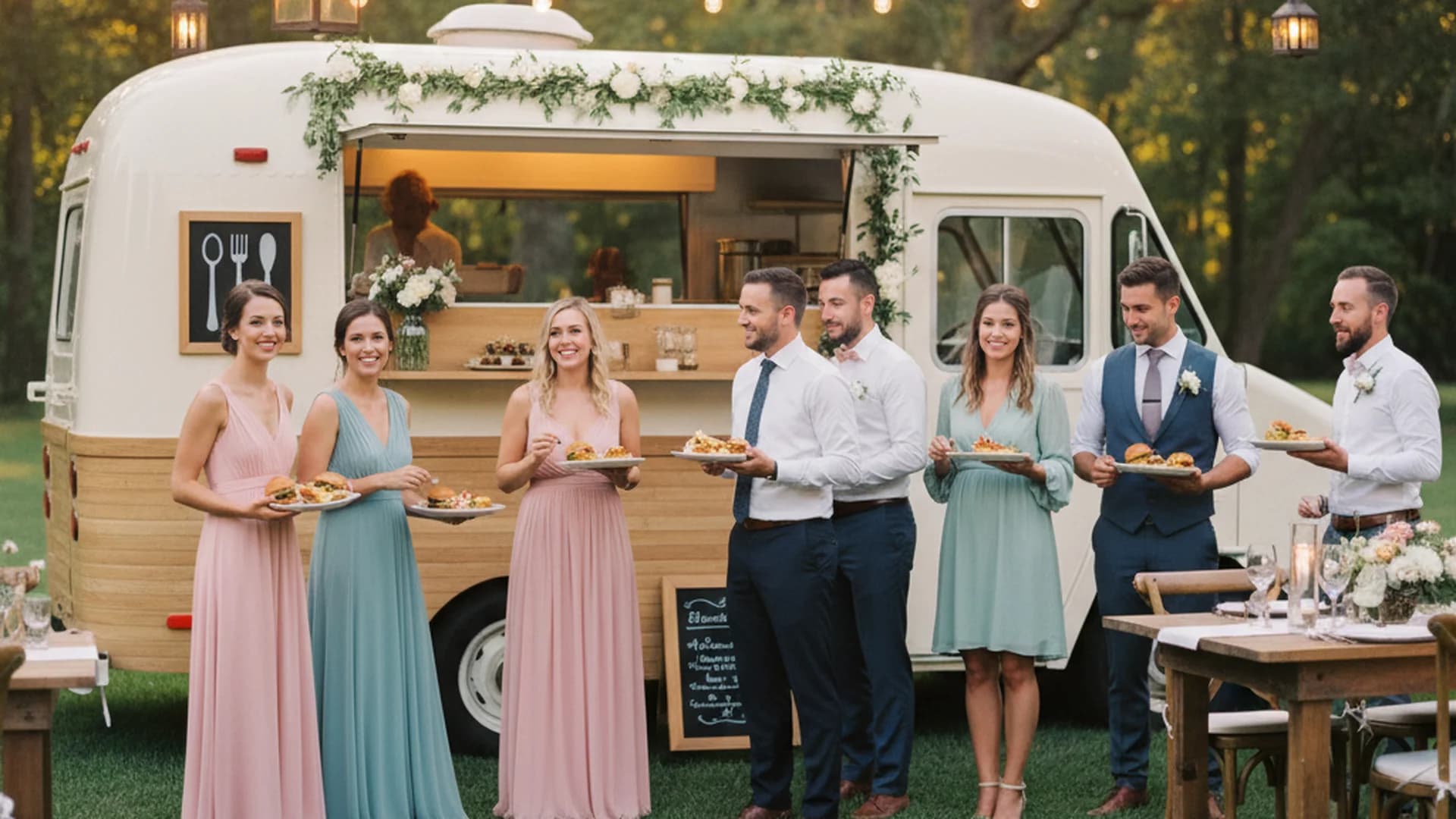 Rolling Down the Aisle: The Ultimate Guide to Food Truck Wedding Catering