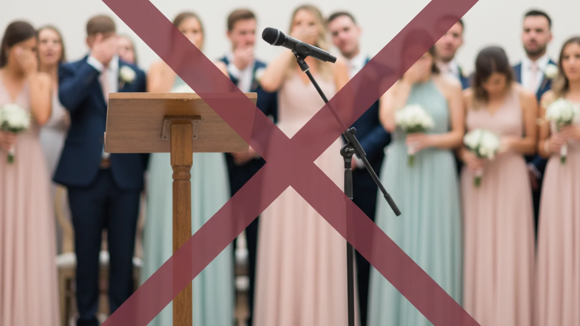 What Not to Say in a Wedding Speech: Avoiding the Most Common Mistakes