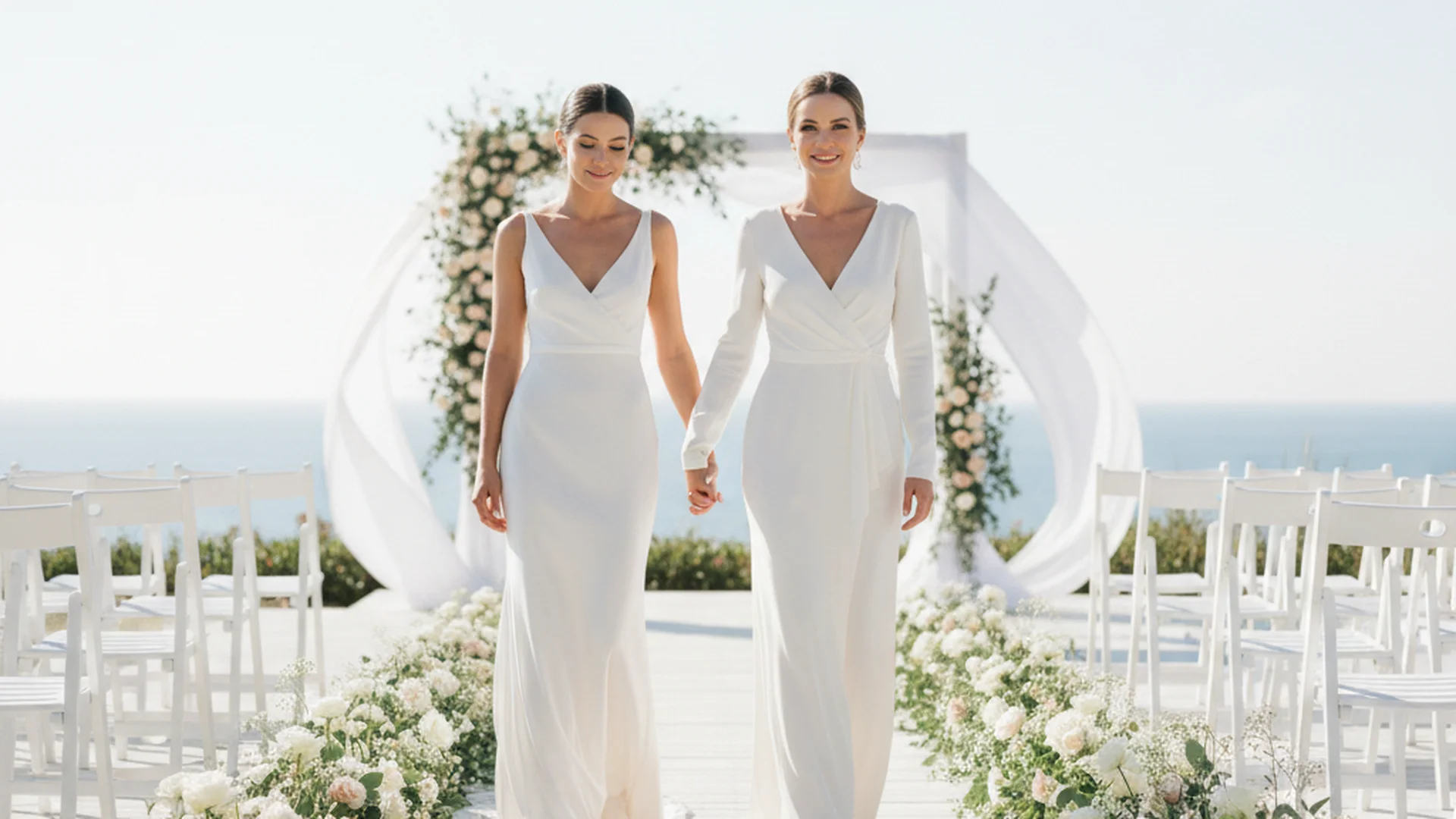 The Modern Guide to the Same Sex Wedding Aisle Walk